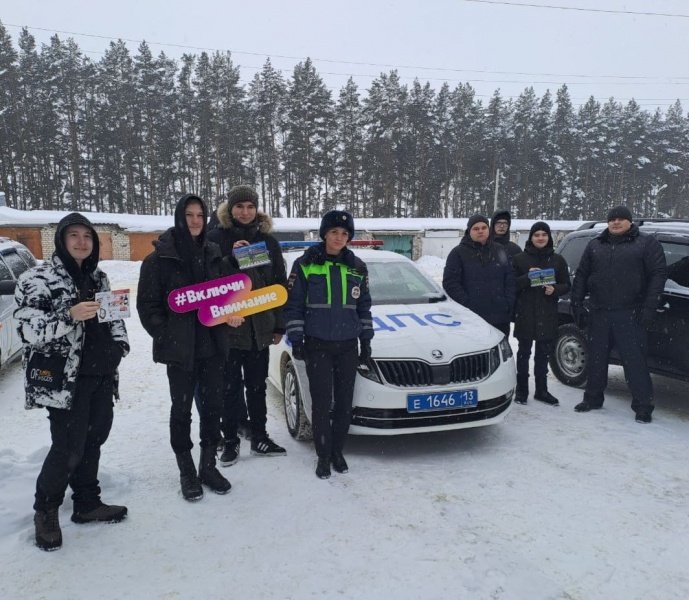 В Мордовии полицейские и общественники познакомили студентов с особенностями службы во органах внутренних дел